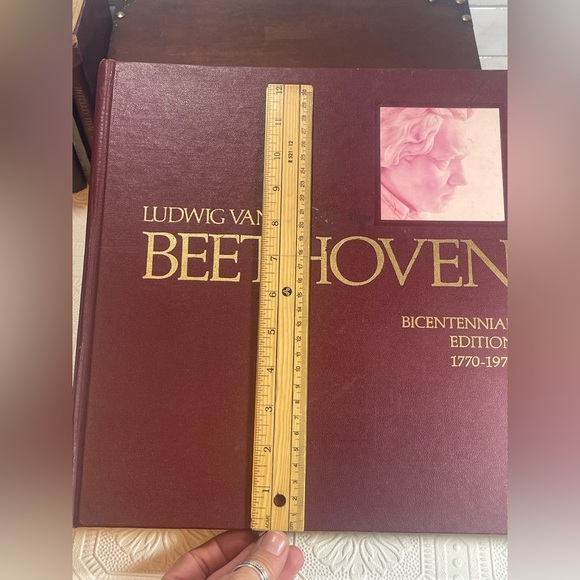 Ludwig Van Beethoven Bicentennial Edition 1770-1970 Hardcover Coffee Table Book - Picture 15 of 16